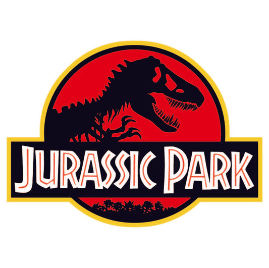 Jurassic Park Logo Metal Sign