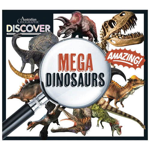Australian Geographic Discover: Mega Dinosaurs Book