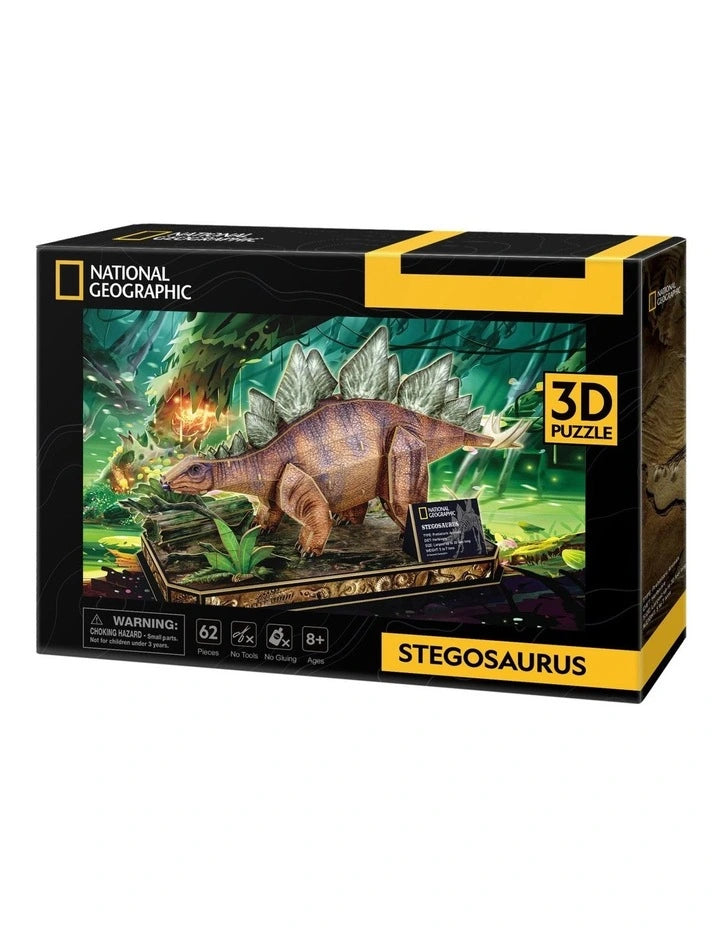 National Geographic 3D Stegosaurus Model Kit
