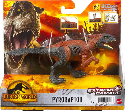 Jurassic World Extreme Damage Pyroraptor (wave 2)