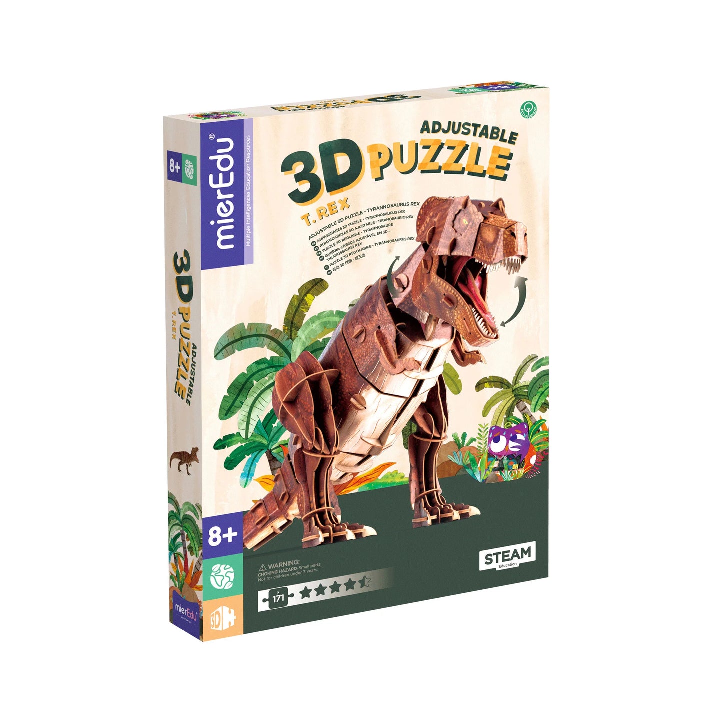 ECO 3D Puzzle - T-Rex