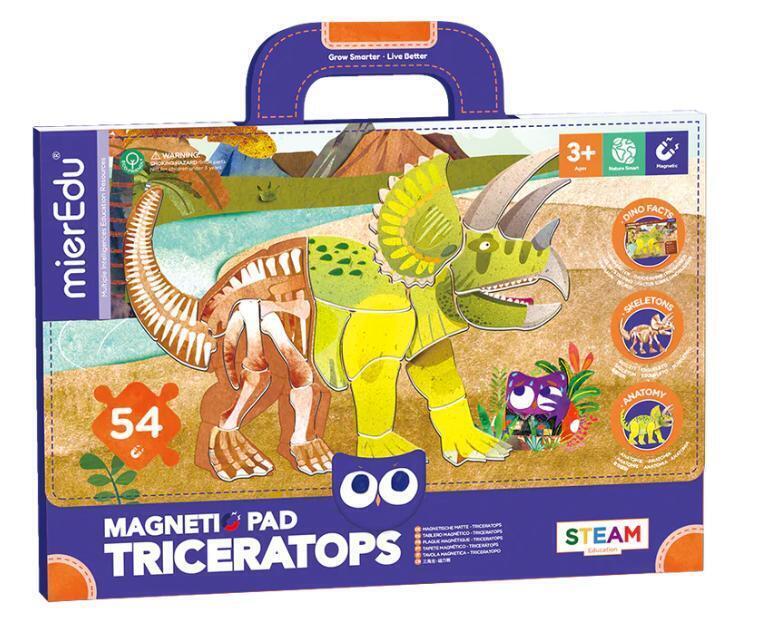 Magnetic Pad - Triceratops Puzzle