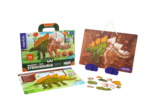 Magnetic pad - Stegosaurus Puzzle