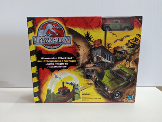 Hasbro Jurassic Park III 3 Pteranodon Attack Set 2001 SEALED