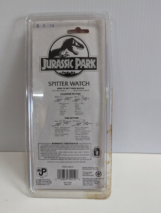 Mint Vintage 1990's Jurassic Park Spitter Dinosaur Watch