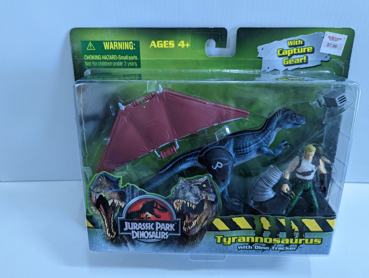 JURASSIC PARK Dinosaurs Tyrannosaurus Rex W/ Tracker 2004 RARE SEALED MOC