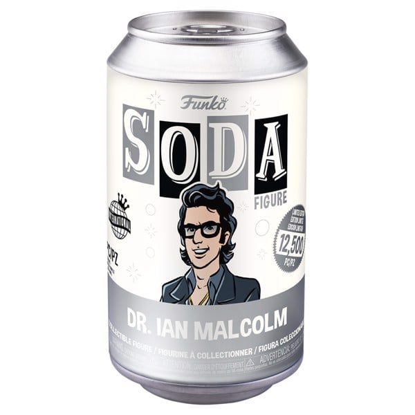 Vinyl SODA Jurassic Park Ian Malcolm