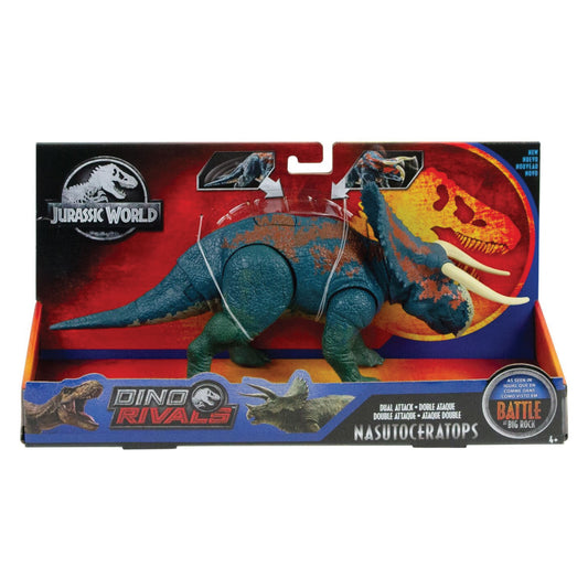 Retired line - Jurassic World™ Dual Attack Nasutoceratops Battle at Big Rock (Rare)