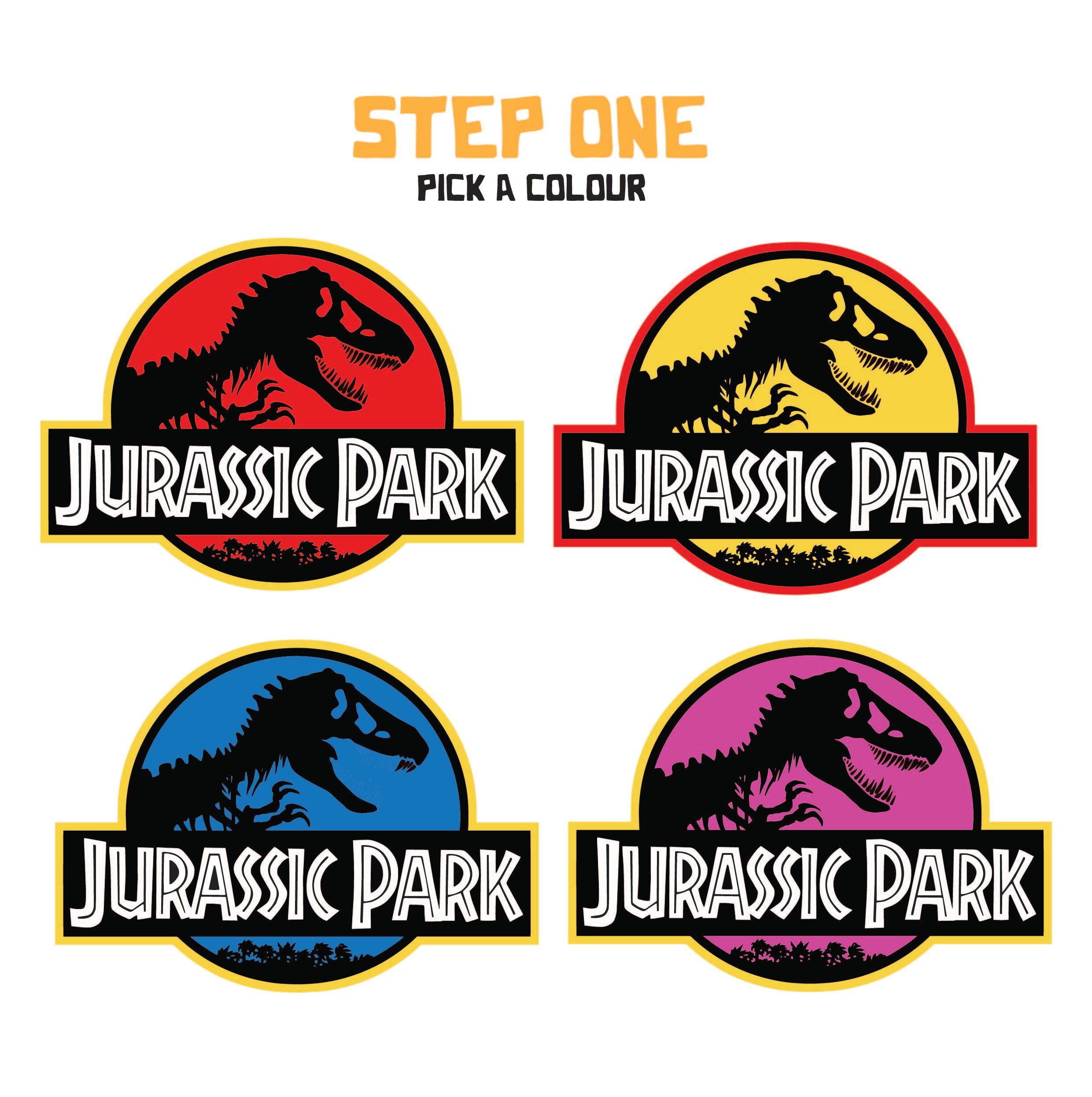 Custom Name Jurassic Park Metal Sign | The Jurassic Store