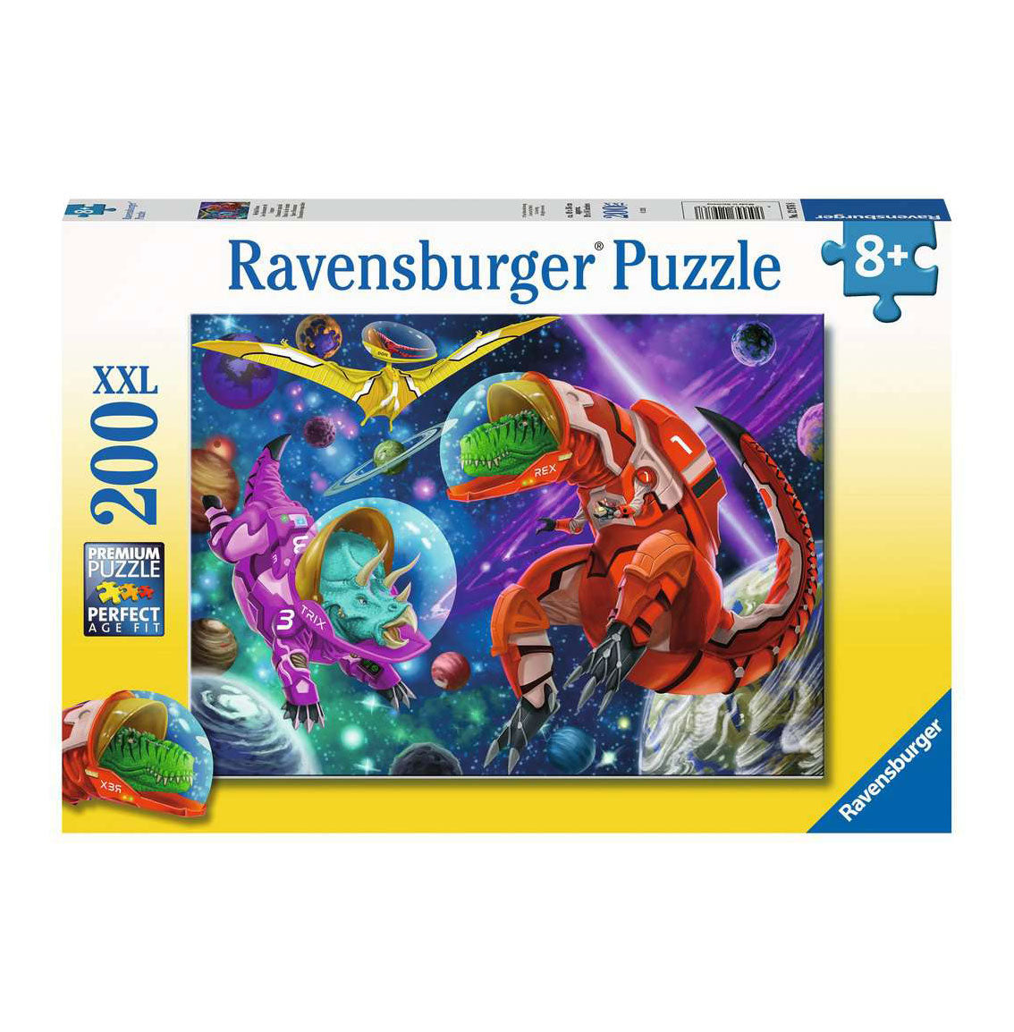 Ravensburger Space Dinosaurs Puzzle 200pc