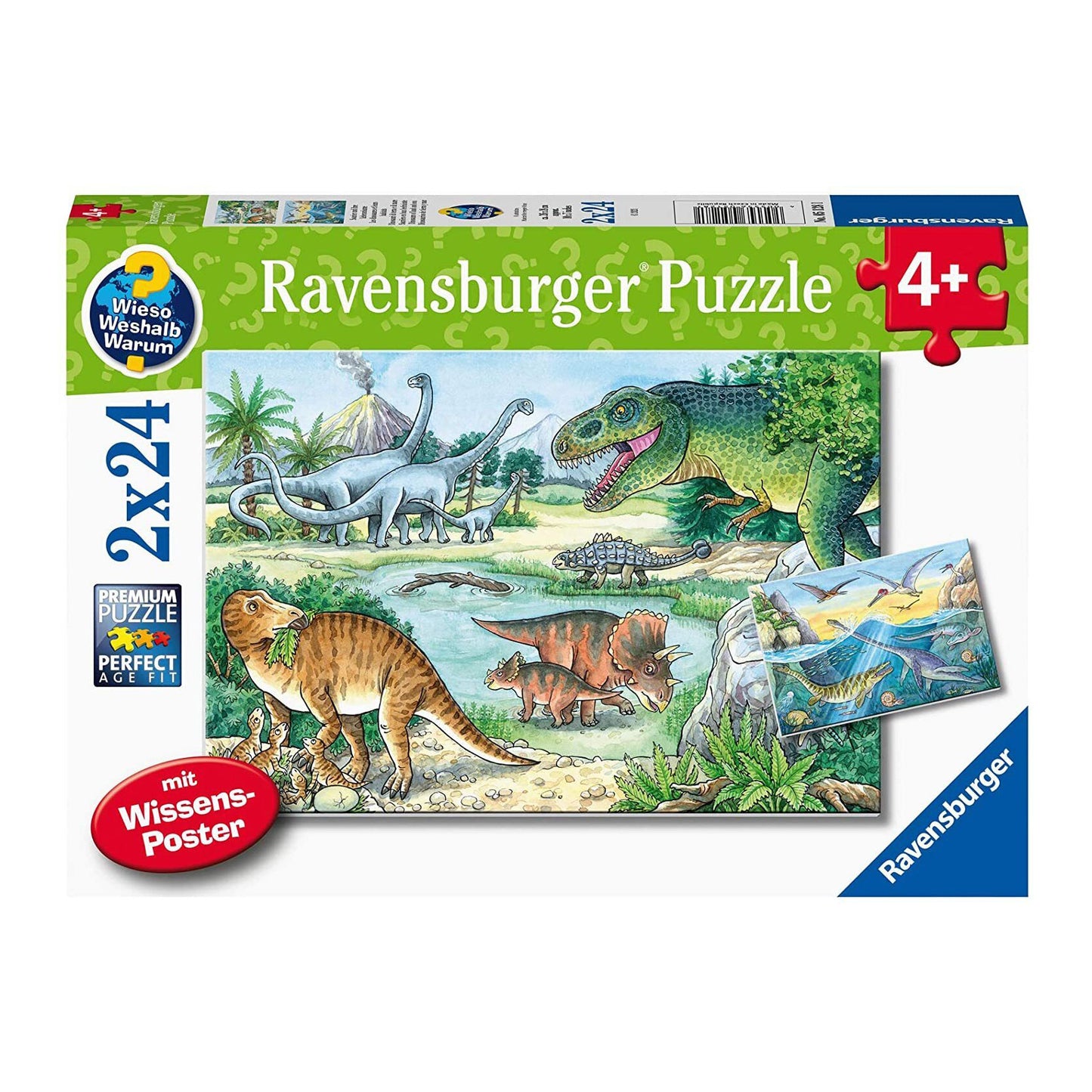 Ravensburger Dinosaurs of Land and Sea 24pc (2 Pack)