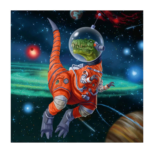 Ravensburger Dinosaurs in Space Puzzle Set 3 x 49pc