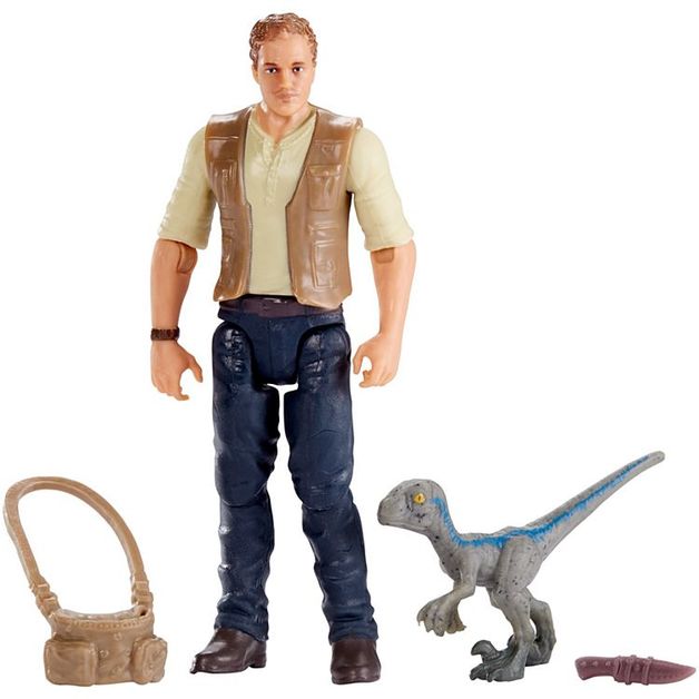 (Rare) 2018 Jurassic World™ Set Owen & Baby "Blue"