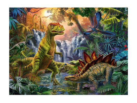 Ravensburger Dinosaur Oasis Puzzle 100pc
