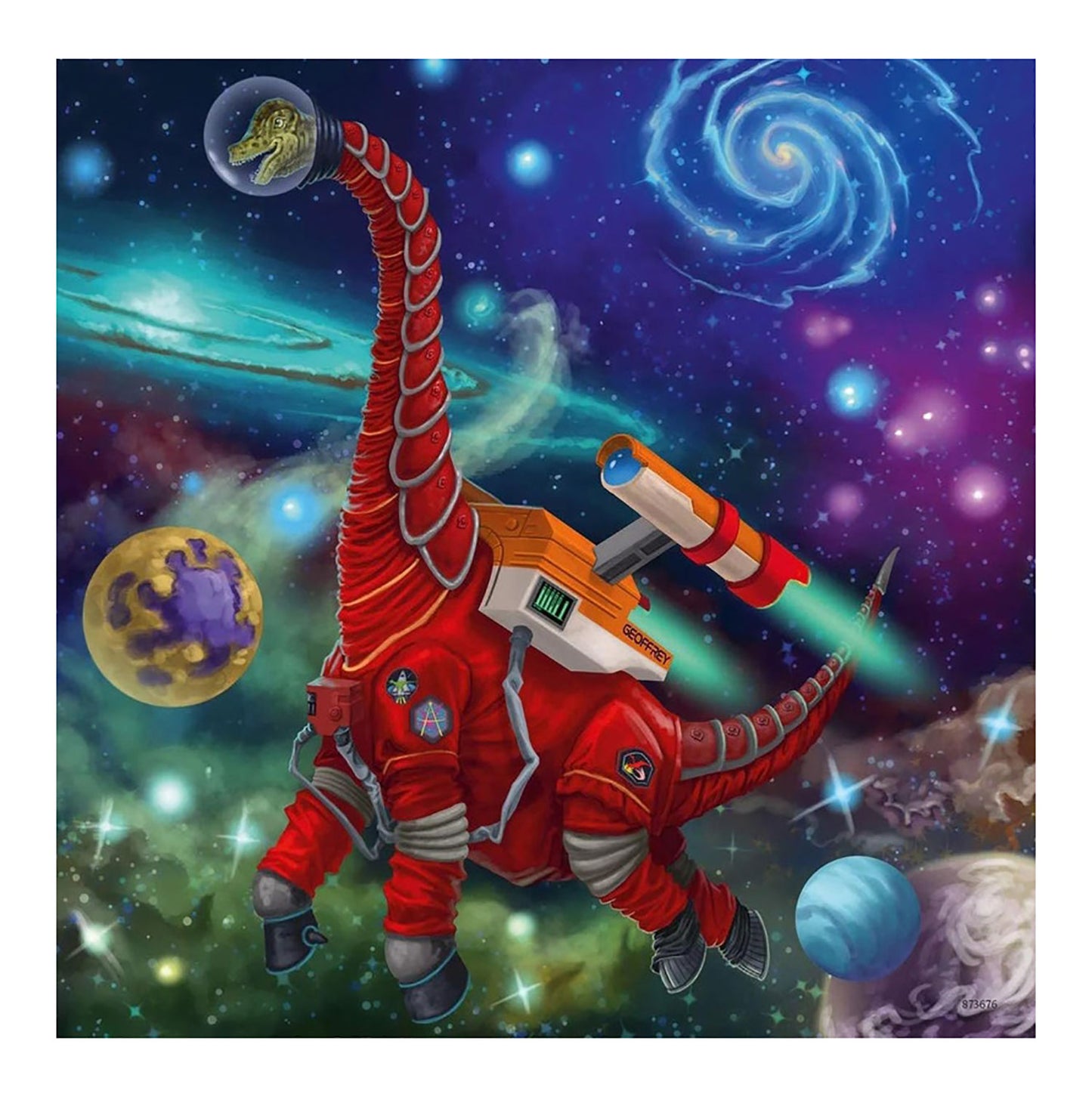 Ravensburger Dinosaurs in Space Puzzle Set 3 x 49pc