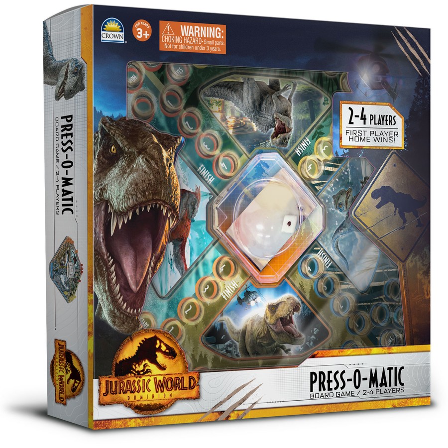 Jurassic World Dominion Press-o-matic Game