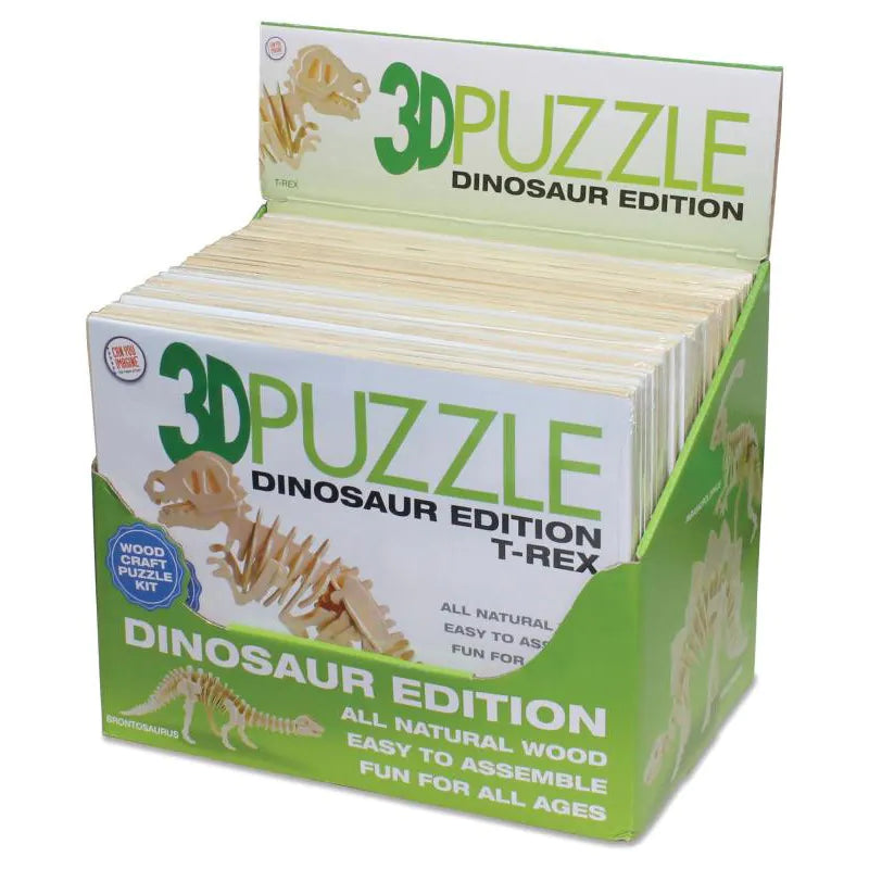 Toysmith 3D Puzzle  Dinosaur edition - Assorted