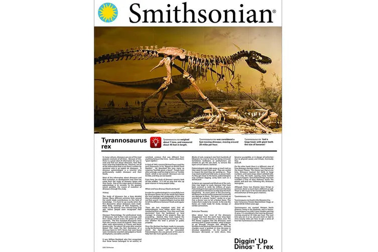 Smithsonian Diggin Up Dinosaurs - T-Rex STEM