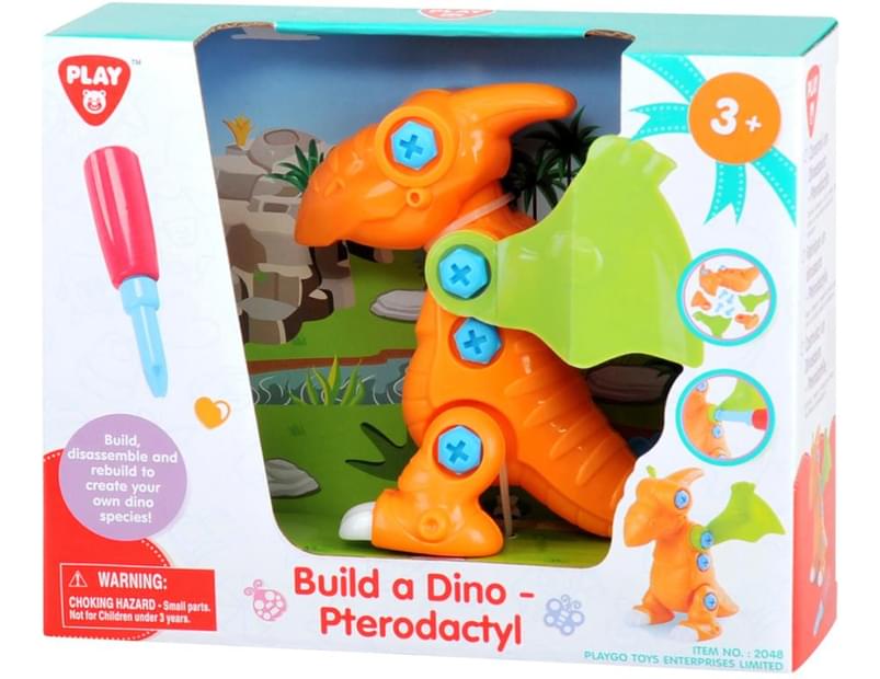 Build a hot sale dinosaur toy