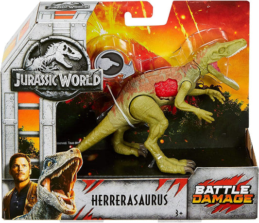 Jurassic World Battle Damage Herrerasaurus (Khaki) 2018