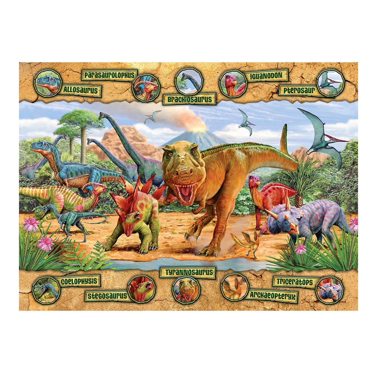 Ravensburger Dinosaurs Puzzle 100pc