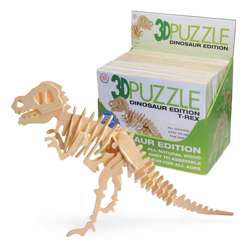 Toysmith 3D Puzzle  Dinosaur edition - Assorted