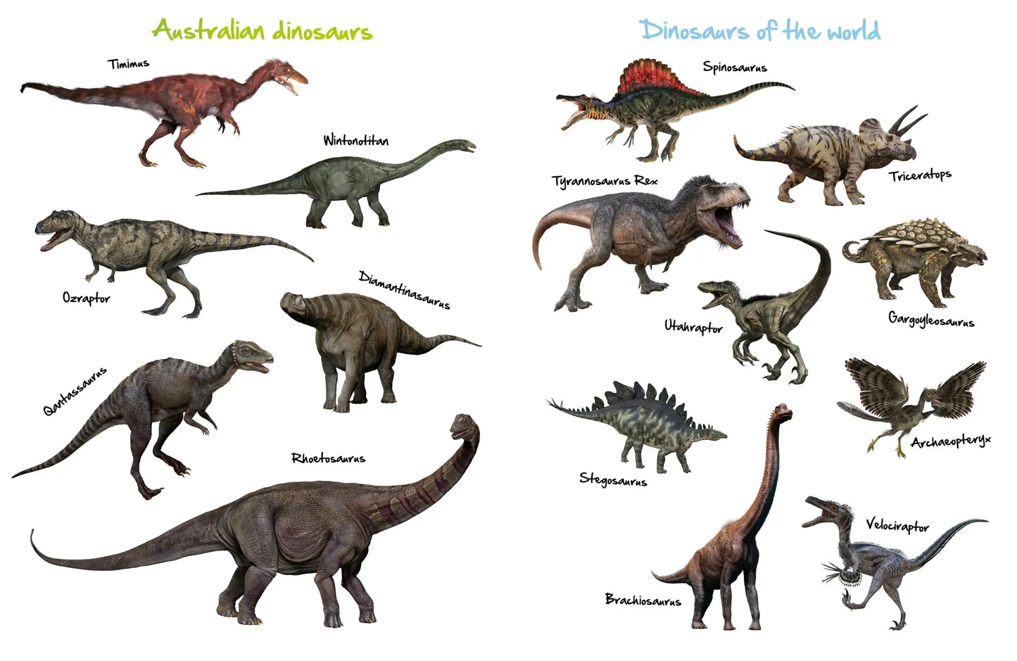 Australian Geographic Dinosaur Sticker Book