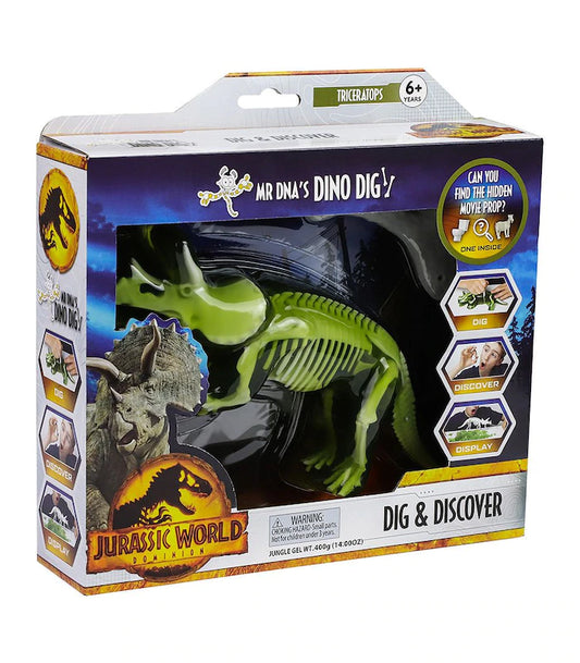 Jurassic World™ Dominion Mr DNA's Dino Dig Triceratops