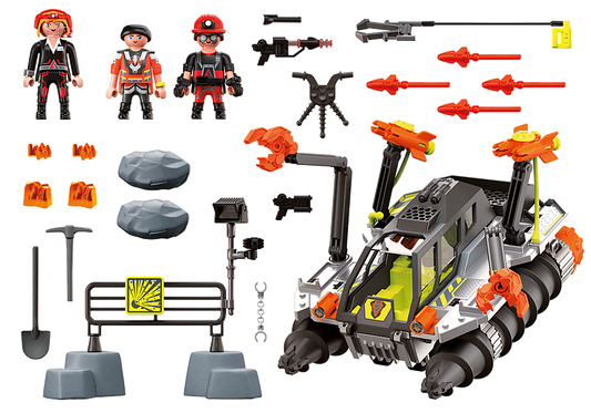 Playmobil Dino Rise: Comet Corp. Demolition Drill 70927