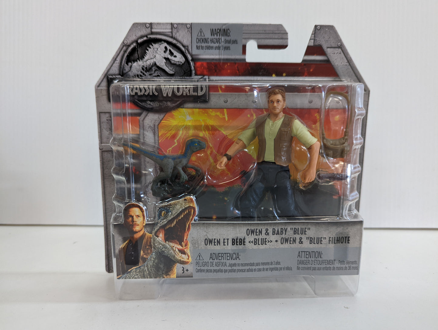 (Rare) 2018 Jurassic World™ Set Owen & Baby "Blue"