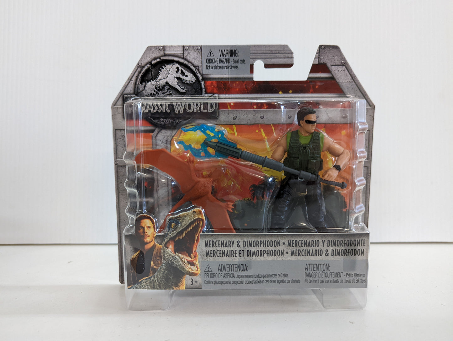 (Rare) 2018 Jurassic World™ Set Mercenary & Dimorphodon