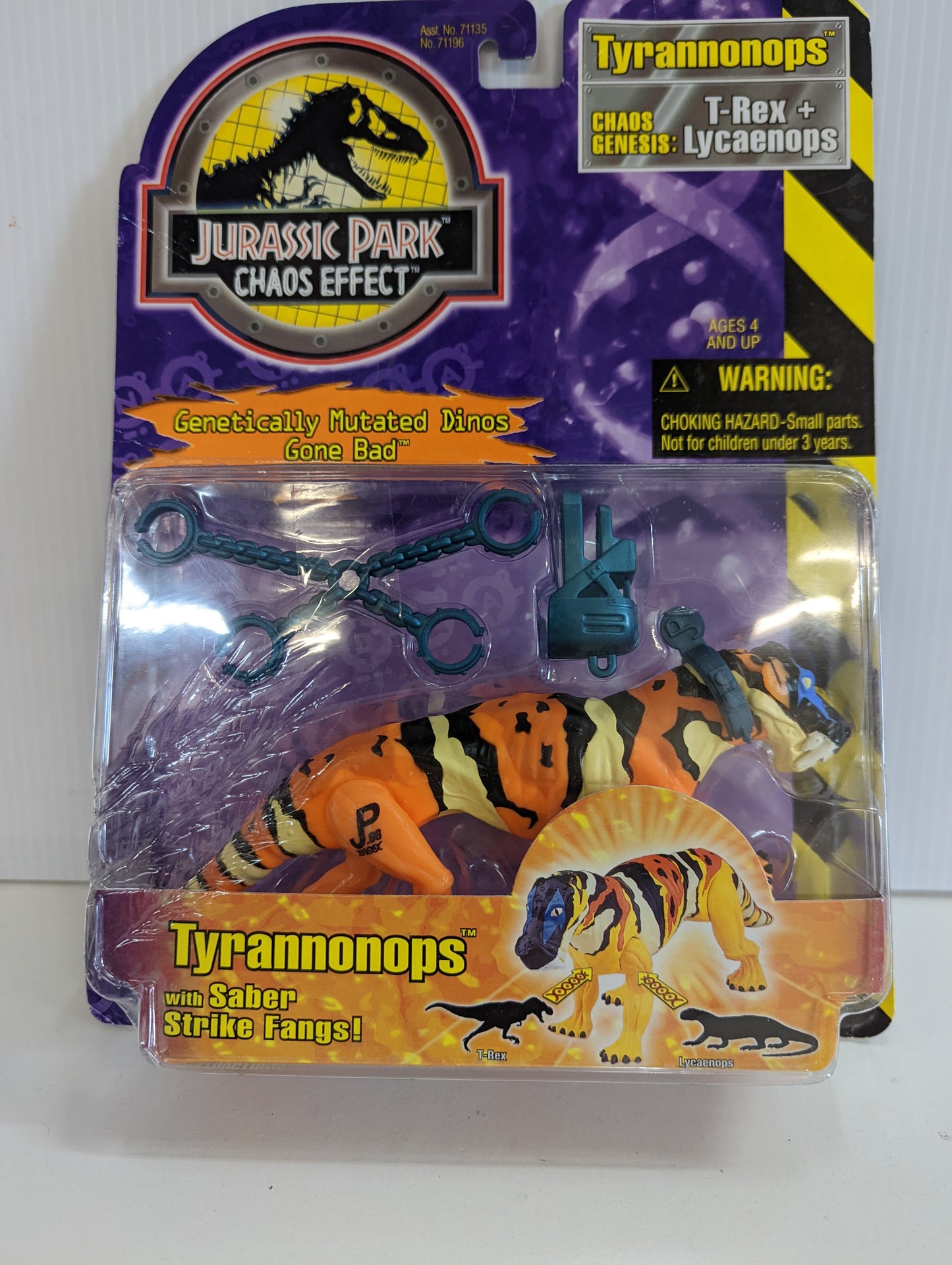 Jurassic Park Chaos effect - Tyrannonops 1997