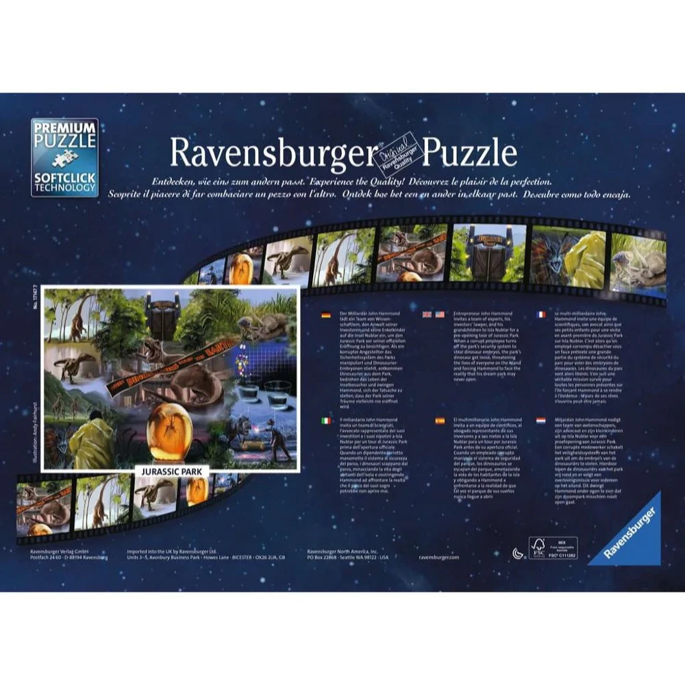 Ravensburger Jurassic Park Puzzle 1000pc