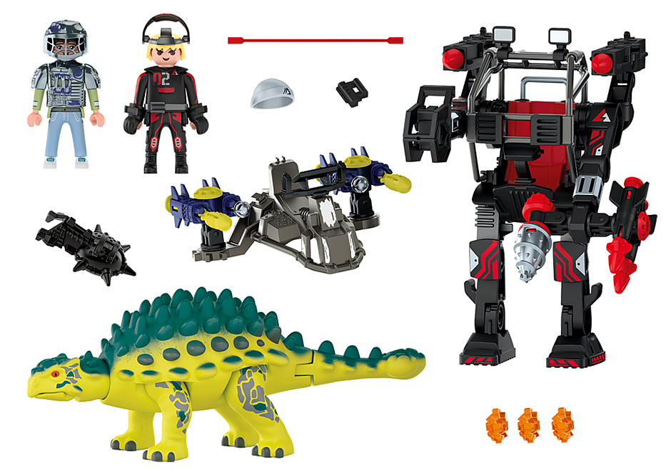 Playmobil Dino Rise: Saichania: Invasion of the Robot 70626