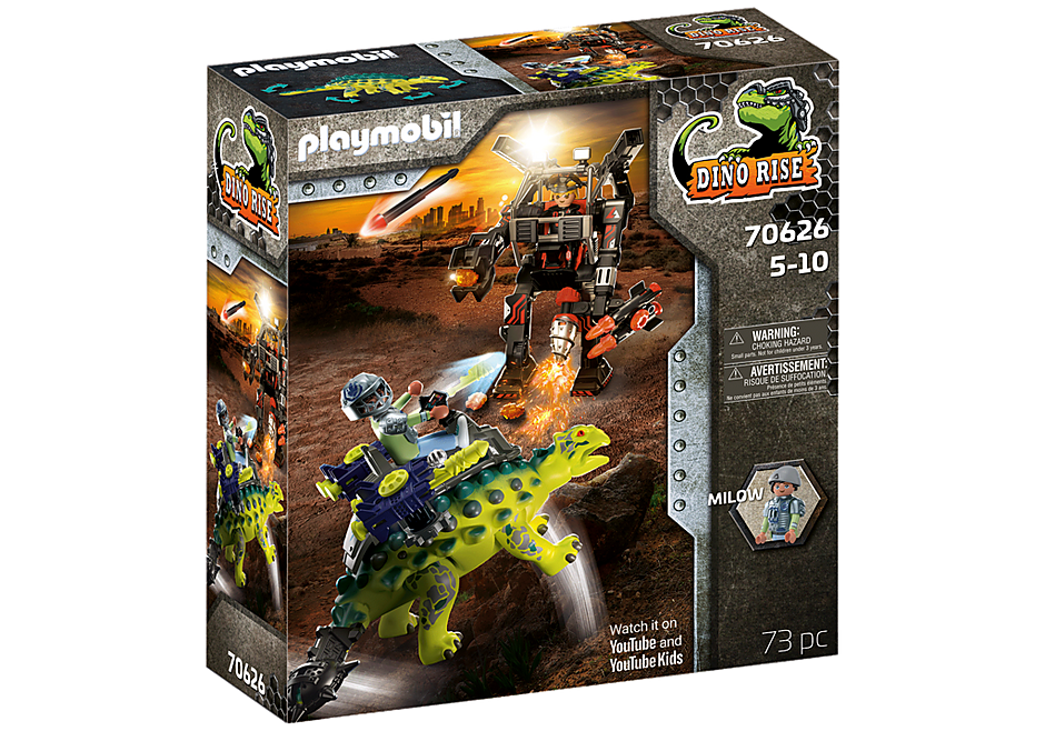 Playmobil Dino Rise: Saichania: Invasion of the Robot 70626