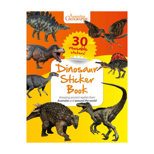 Australian Geographic Dinosaur Sticker Book