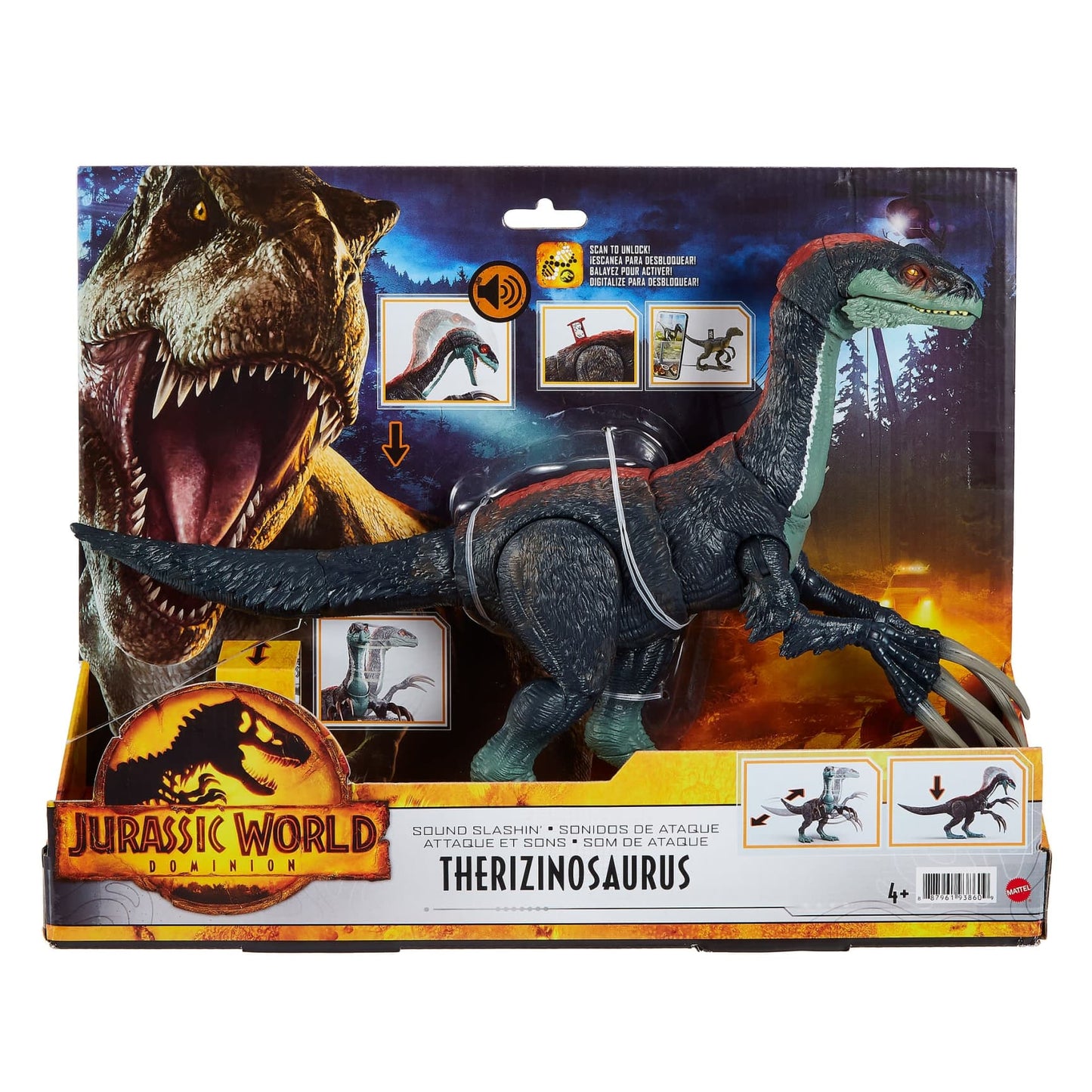 Jurassic World Dominion™ Sound Slashin' Therizinosaurus | The Jurassic ...