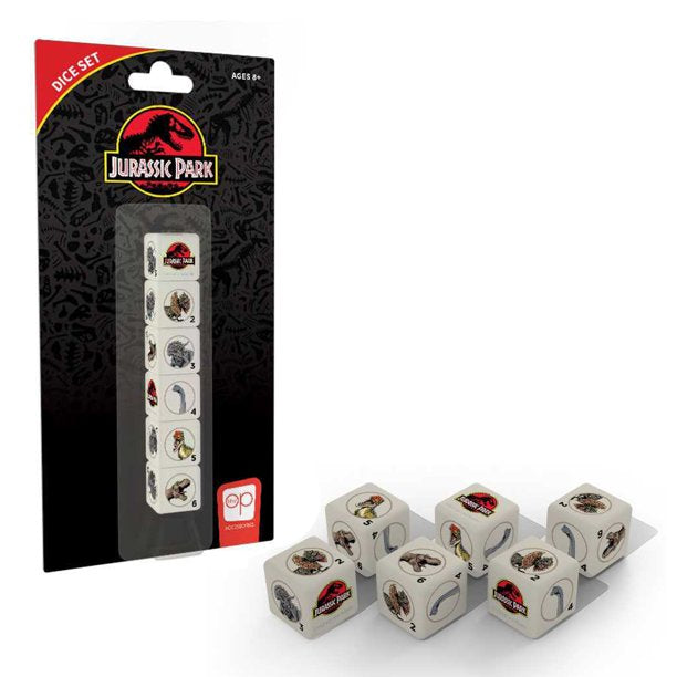 Jurassic Park™ Game Dice Set (6 pack)