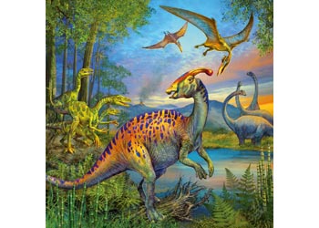 Ravensburger Dinosaur Fascination Puzzle 3x 49pc