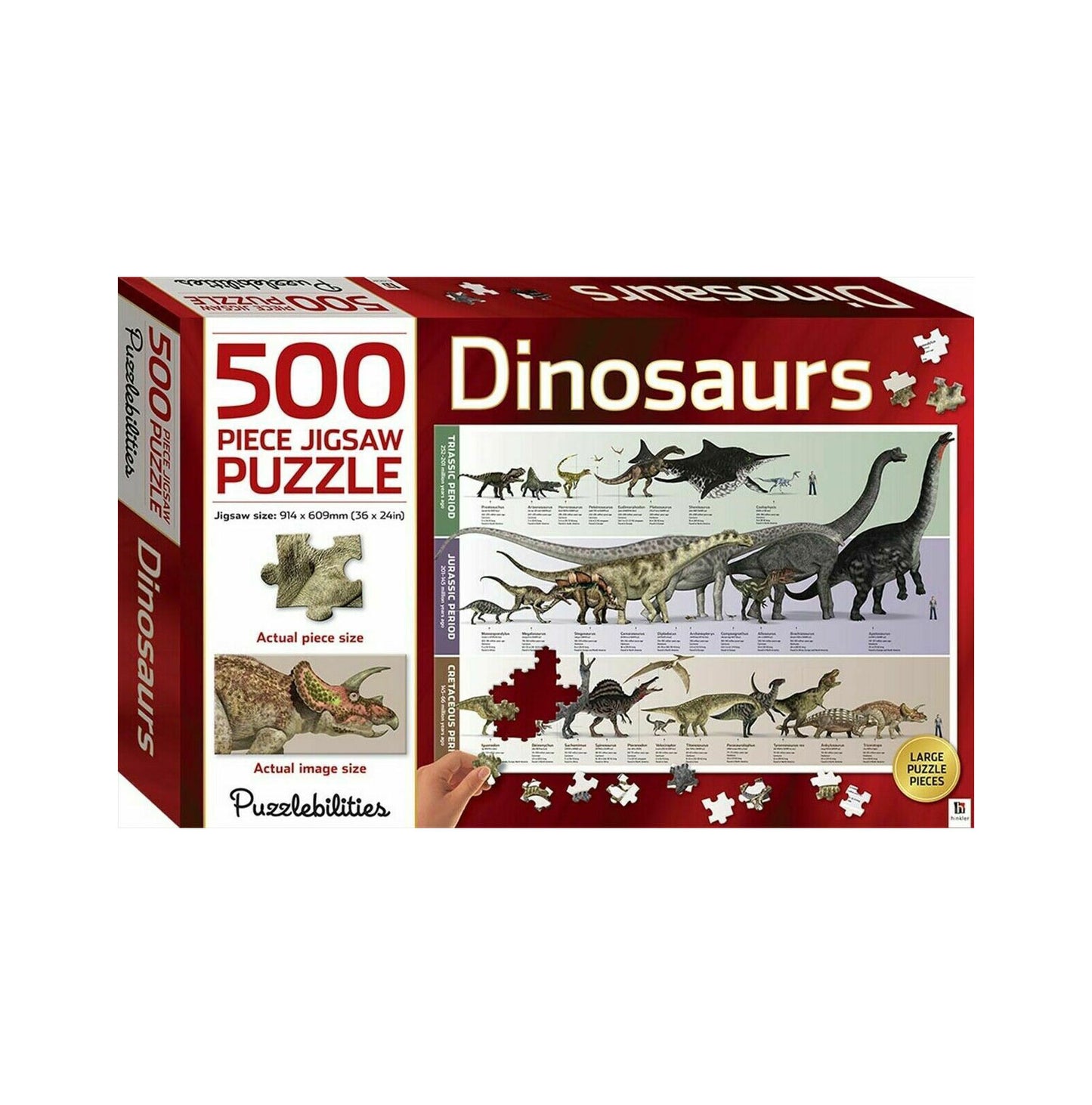 Puzzlebilities Dinosaurs Jigsaw Puzzle 500pc